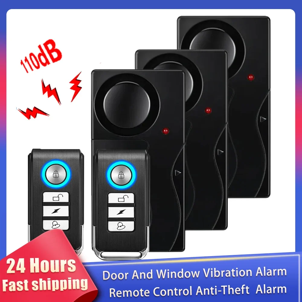 Home Security Yard Sign - Yeni 110dB Kapı Ve Pencere Titreşim
