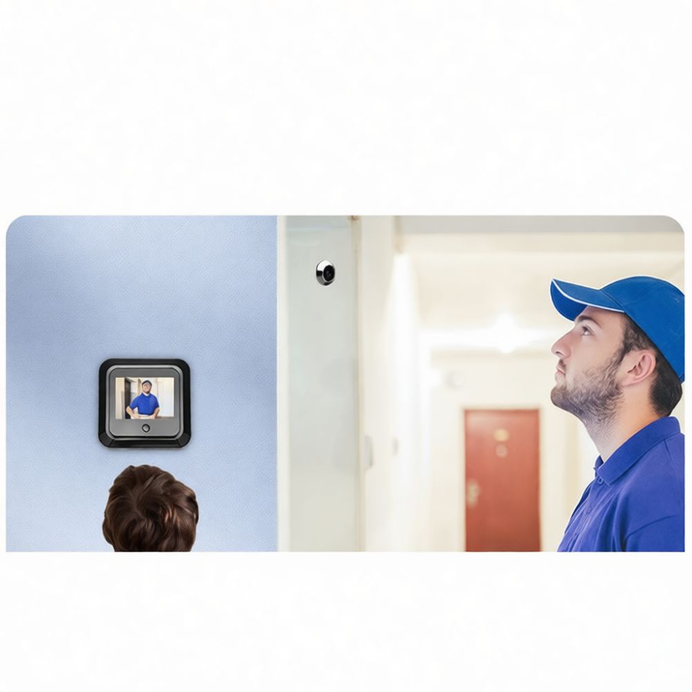 Home Security Video Recording Systems - Akıllı Kapı Zili Kamerası, 2,4 İnç
