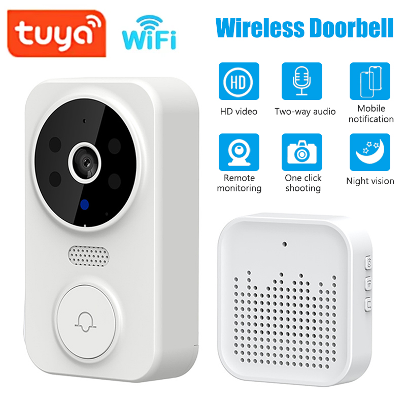 Home Security Tech - WiFi Akıllı Video Kapı Zili Kamera