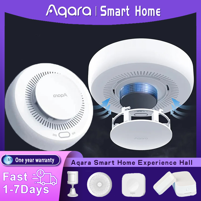 Home Security Xiaomi - Aqara Akıllı Duman Dedektörü Sensörü, Zigbee