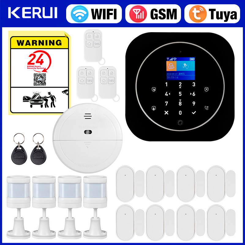 Home Security Technician - KERUI G12 Kablosuz Tuya Ev Alarm