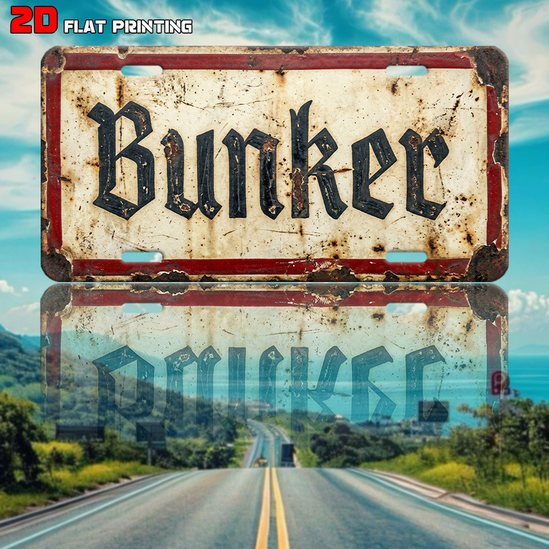 Bunker Fun Retro Tabelası, Tat - Home Security Yard Sign incelemesi ve fiyatı