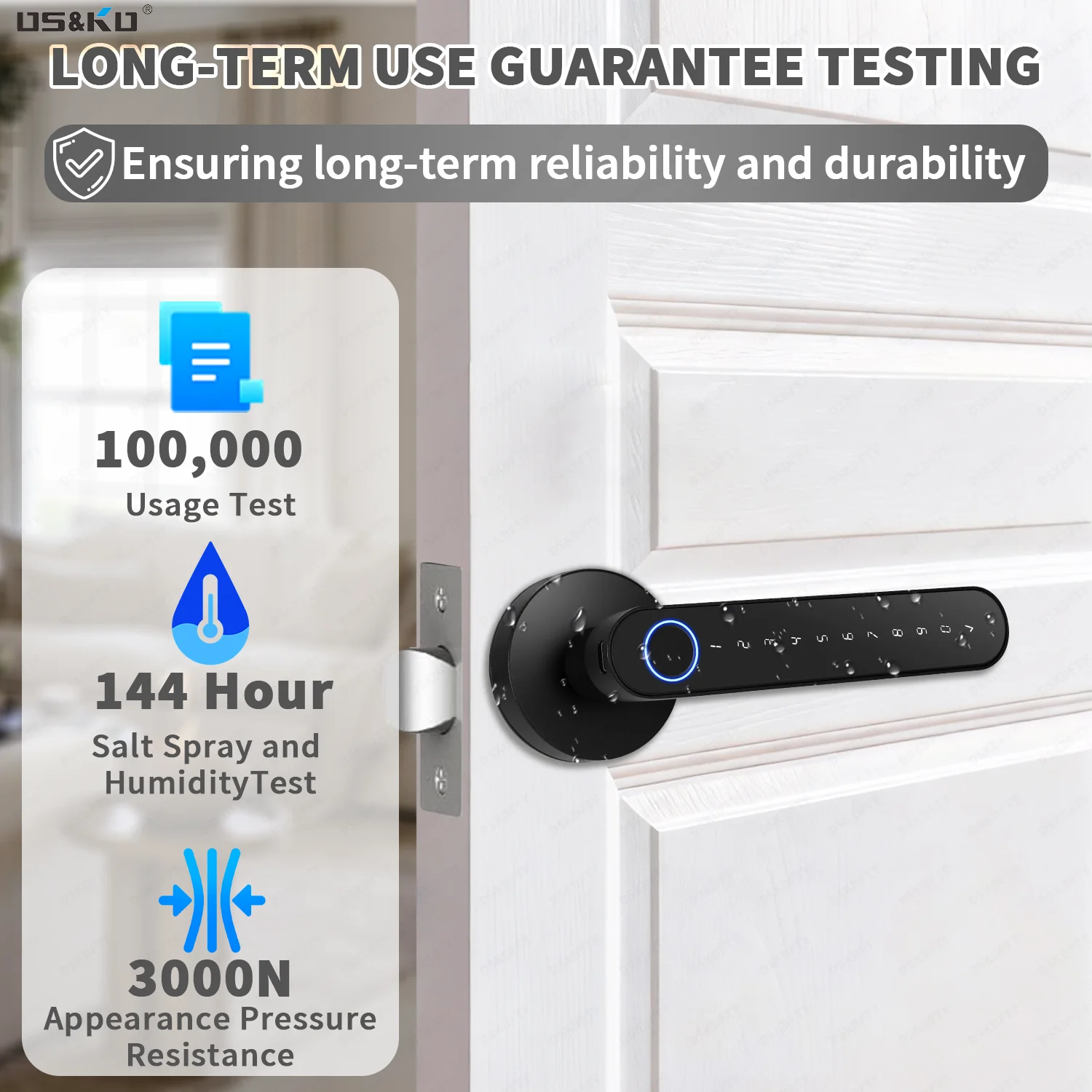 TTlock Uygulaması Parmak İzi A - Home Security Keypad incelemesi ve fiyatı