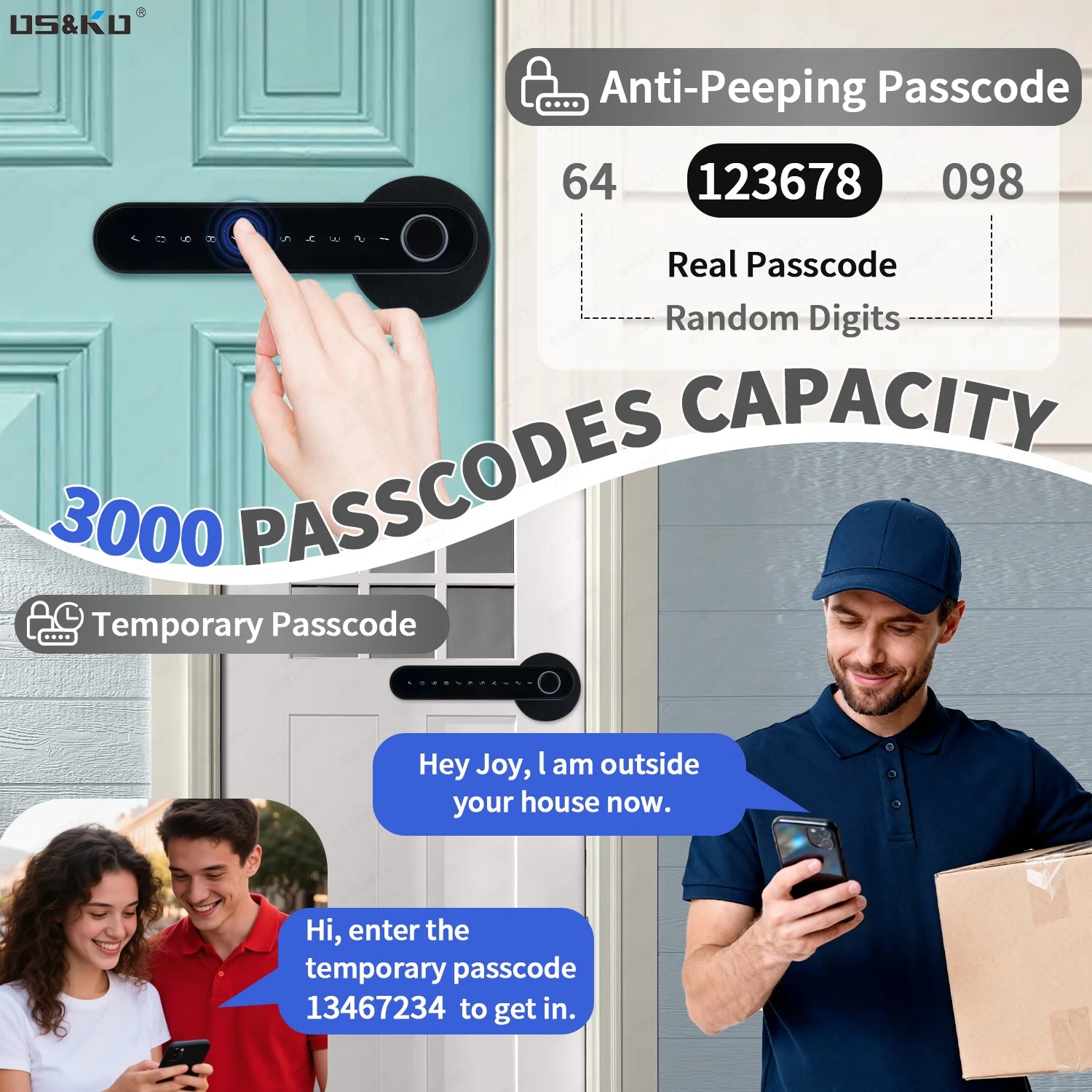 TTlock Uygulaması Parmak İzi A - Home Security Keypad incelemesi ve fiyatı