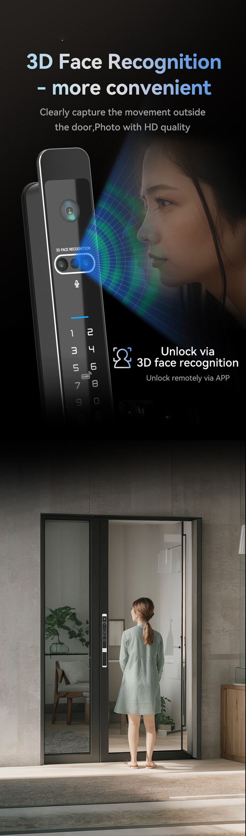 Kamera Video İnterkom Su Geçir - Home Security Keypad incelemesi ve fiyatı