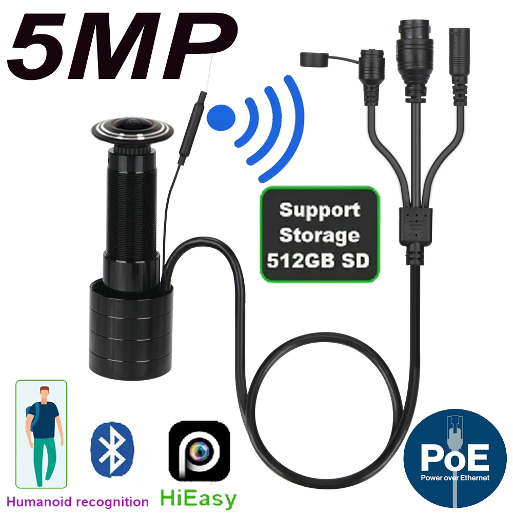 5MP Kapı Göz IP POE Kamera Min - Home Security Tech incelemesi ve fiyatı