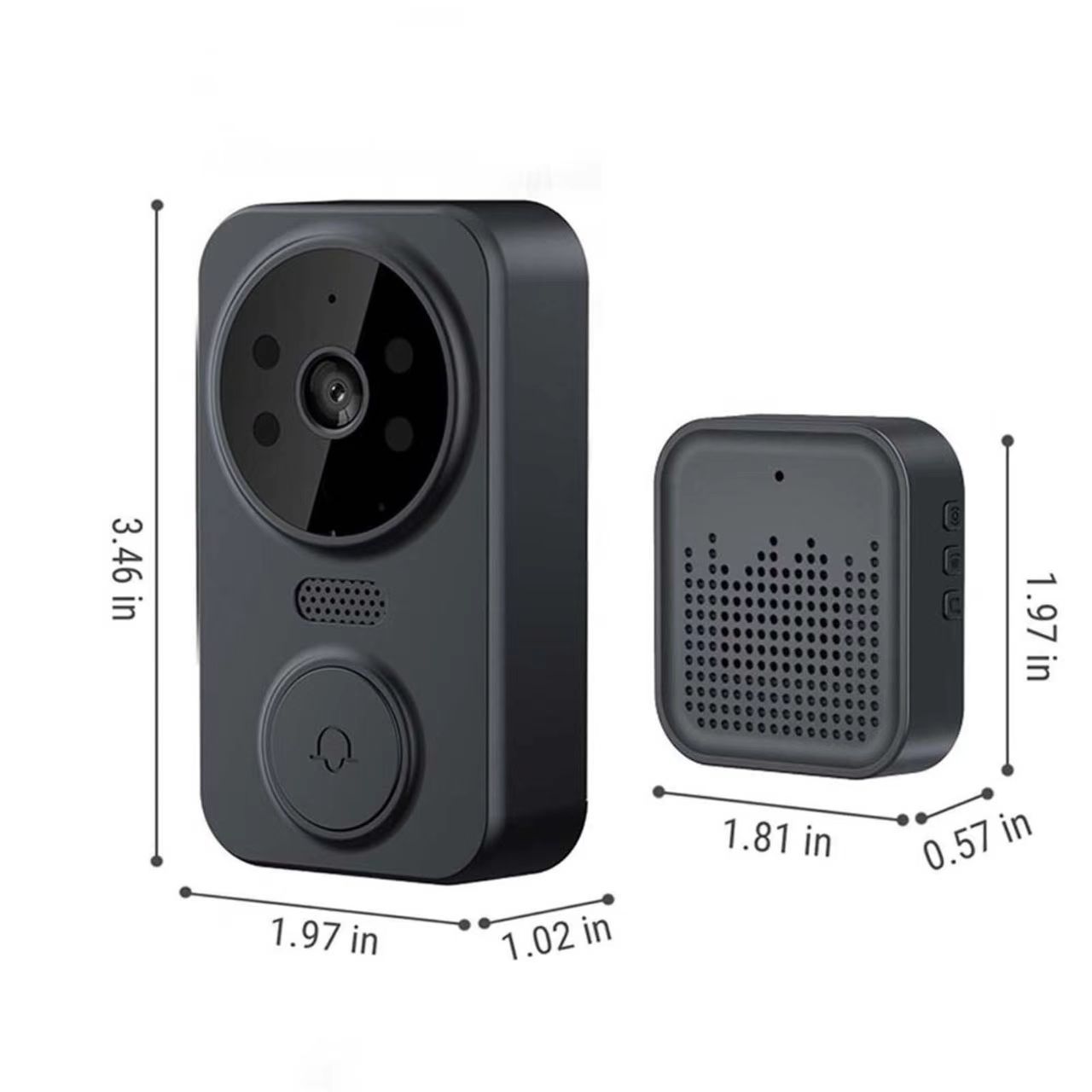 Tuya WIFI Kapı Zili Akıllı Ev  - Home Security Video Cameras incelemesi ve fiyatı