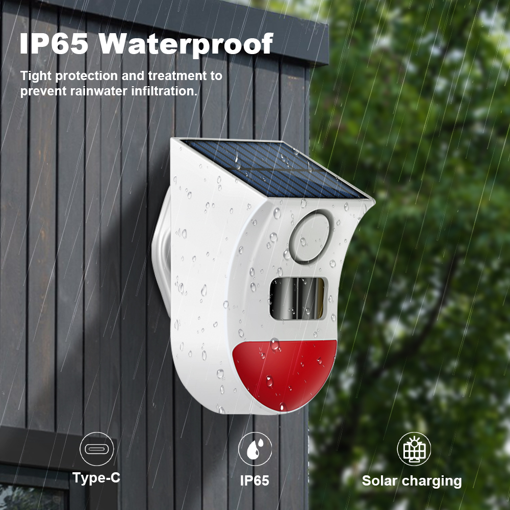 Tuya Zigbee Solar Siren Alarmı - Home Security Tips incelemesi ve fiyatı