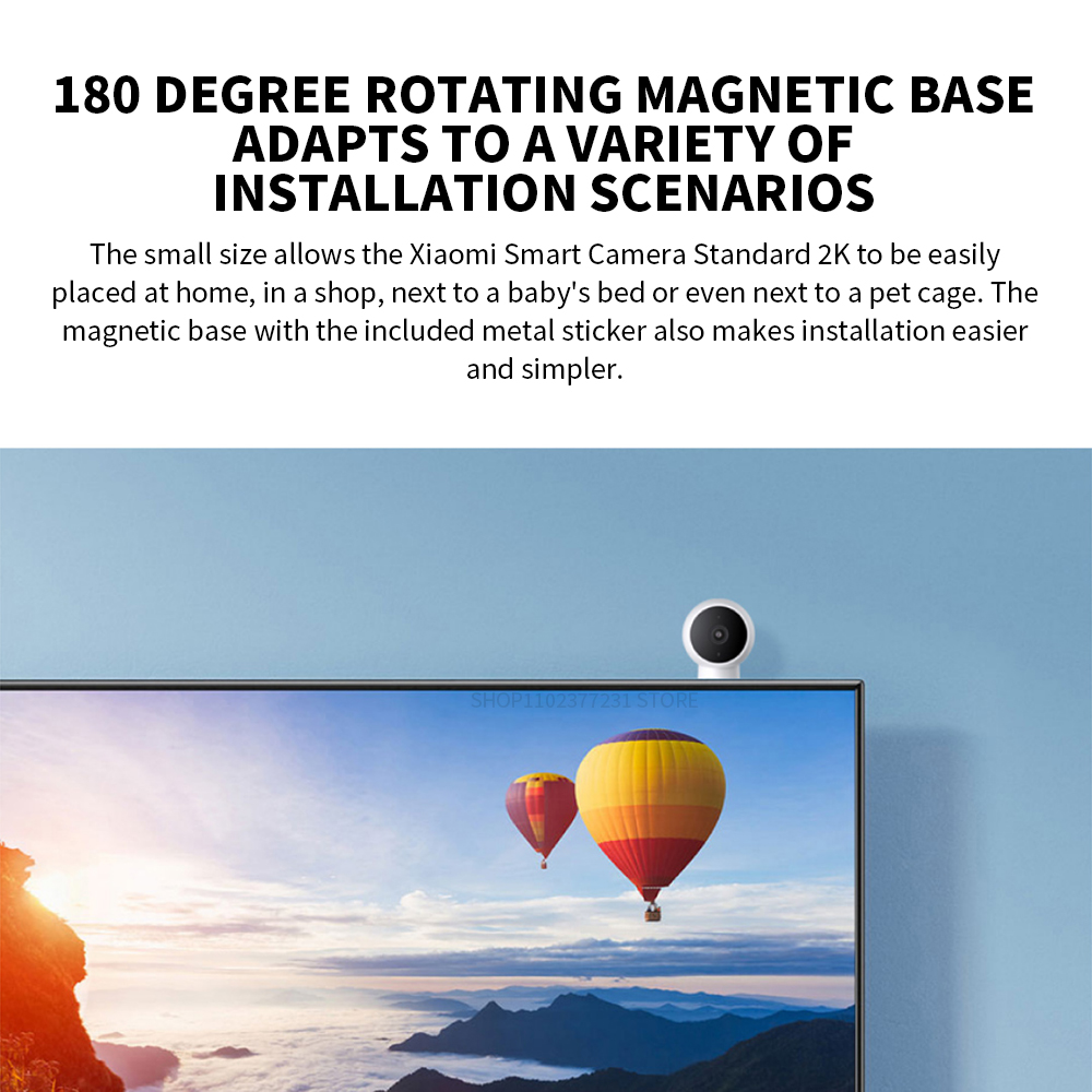 XIAOMI Akıllı IP Kamera Standa - Home Security Xiaomi incelemesi ve fiyatı
