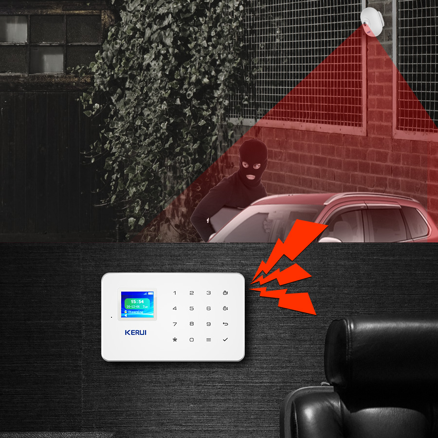 KERUI P861 Açık Su Geçirmez PI - Home Security Yard Sign incelemesi ve fiyatı