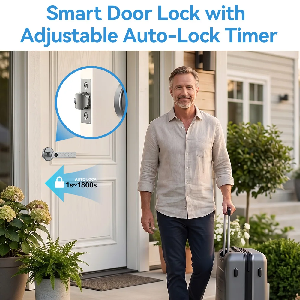 YFK Tuya Akıllı Kapı Kilidi, B - Home Security Keypad incelemesi ve fiyatı