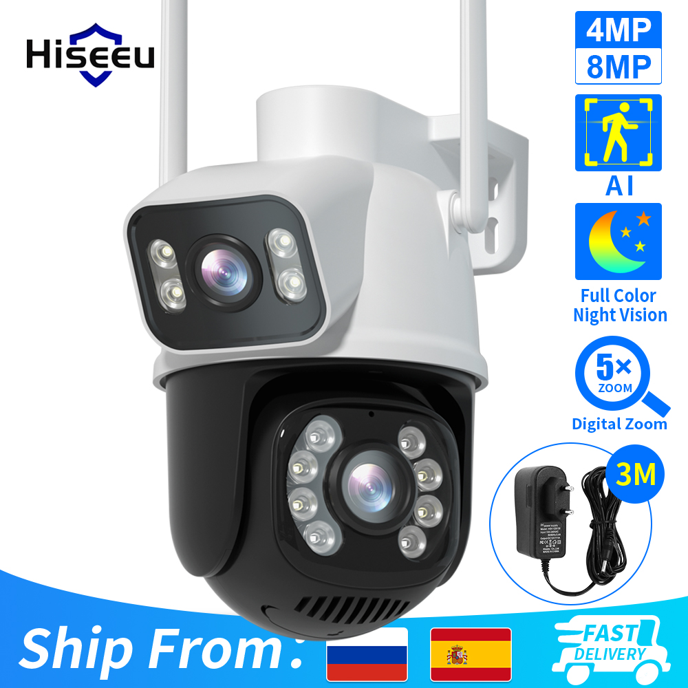 Hiseeu 4K 8MP PTZ Wifi IP Kame - Home Security Camera Xiaomi incelemesi ve fiyatı