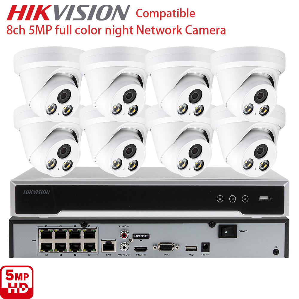 8 Kanallı NVR 2 HDD'li 8CH 5MP - Home Security Video Recording Systems incelemesi ve fiyatı