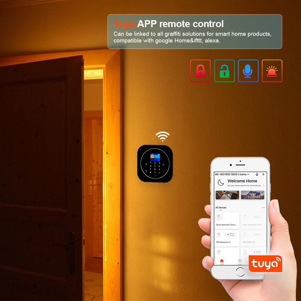KERUI G12 Kablosuz Tuya Ev Ala - Home Security Technician incelemesi ve fiyatı