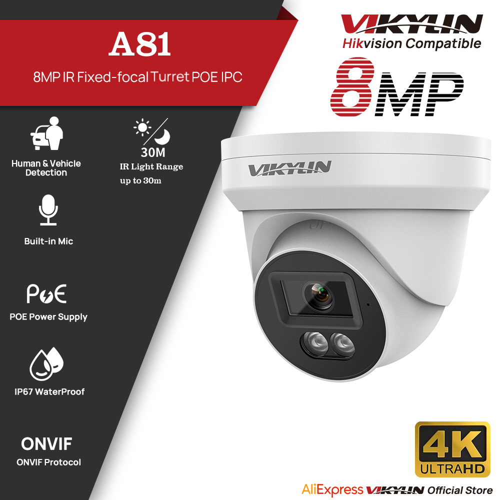 VIKYLIN 8MP HD IP Güvenlik Kam - Home Security Lights Outdoors incelemesi ve fiyatı