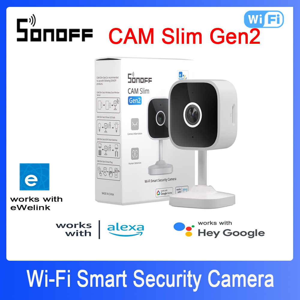 SONOFF CAM İnce Gen2 WiFi Akıl - Home Security Video Cameras incelemesi ve fiyatı