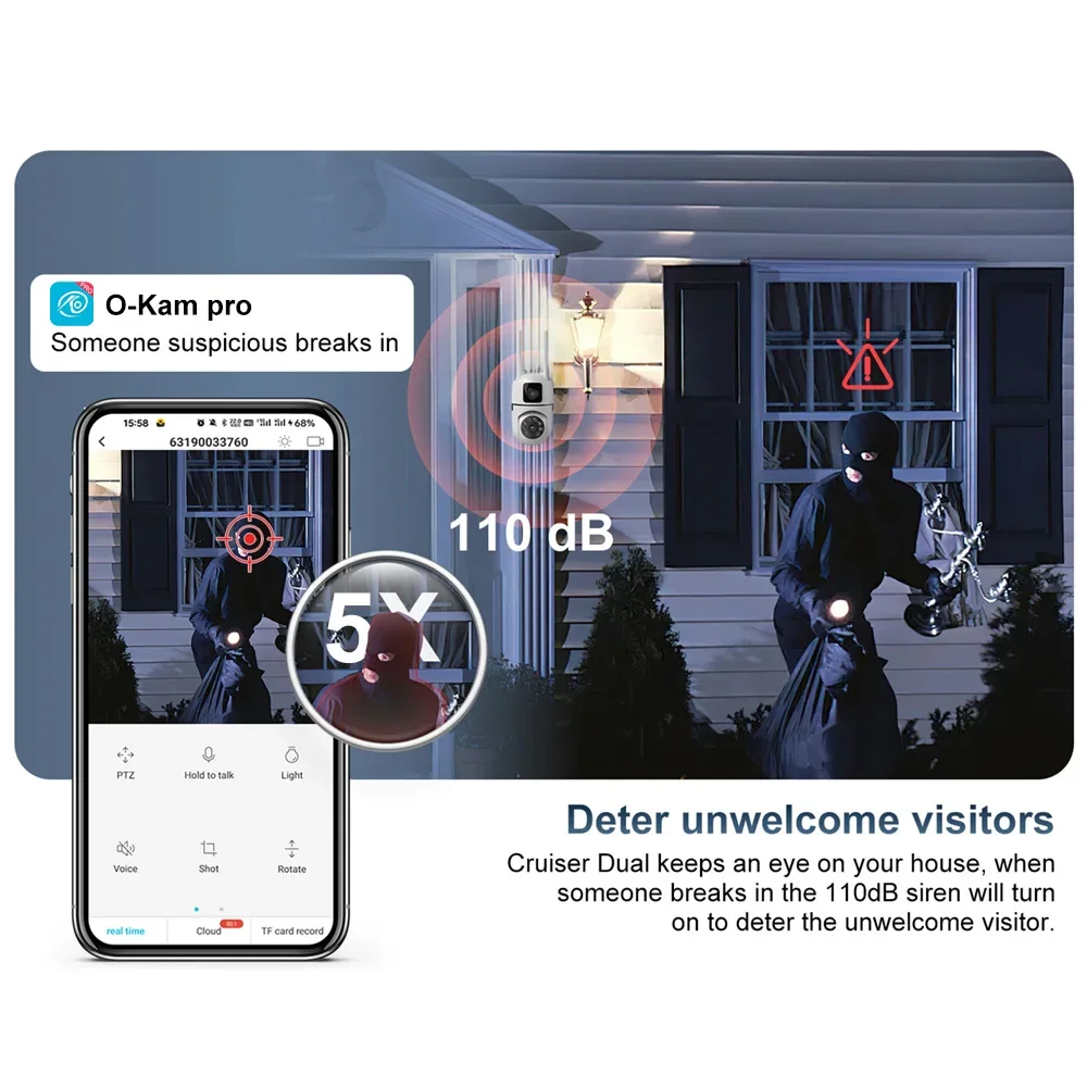 PEGATH 2K Çift Lensli WiFi PTZ - Home Security Camera Xiaomi incelemesi ve fiyatı