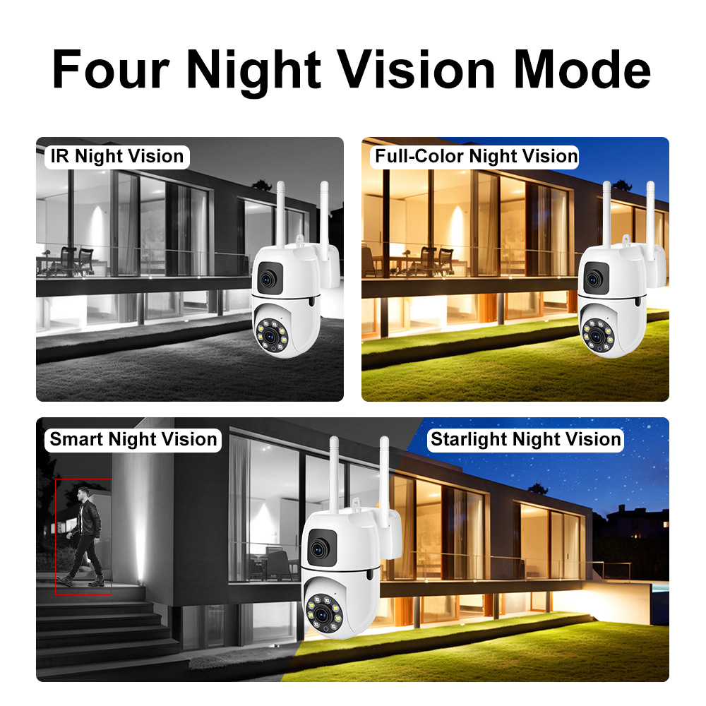 PEGATH 2K Çift Lensli WiFi PTZ - Home Security Camera Xiaomi incelemesi ve fiyatı