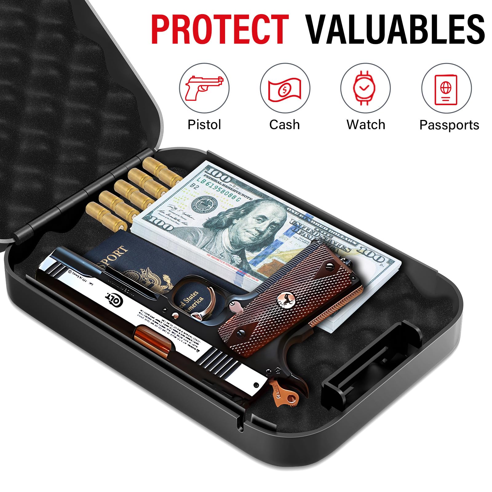 Güvenlik Kasası Çelik Şifreli  - Home Security Packages incelemesi ve fiyatı