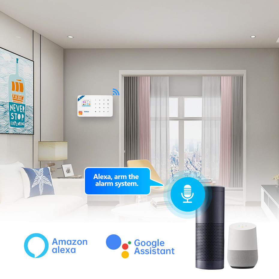 KERUI Güvenlik Alarm Sistemi K - Home Security Technician incelemesi ve fiyatı