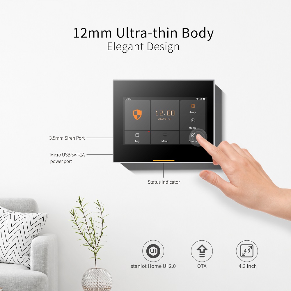 Staniot 433MHz Kablosuz Wifi 4 - Home Security Technician incelemesi ve fiyatı