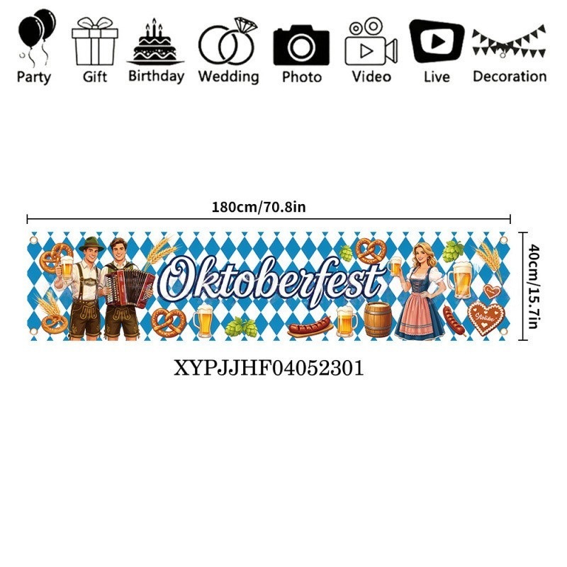 Alman Bira Festivali Afişi Okt - Home Security Yard Sign incelemesi ve fiyatı