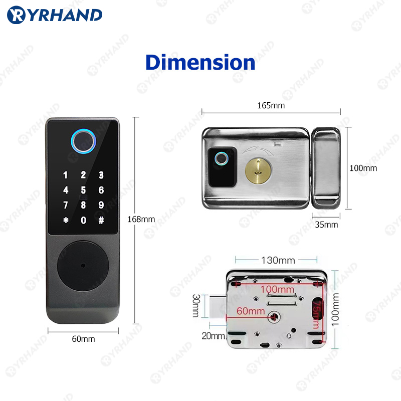 Tuya akıllı kilit su geçirmez  - Home Security Tips incelemesi ve fiyatı